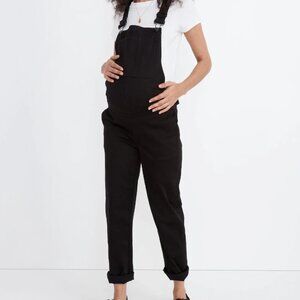 Madewell Maternity Straight-Leg Overalls